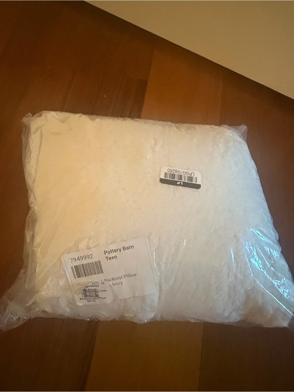 Pottery Barn Teen sherpa pillow